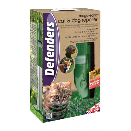REPELLENT ULTRASONIC ACTIVATED CATS AND DOGS