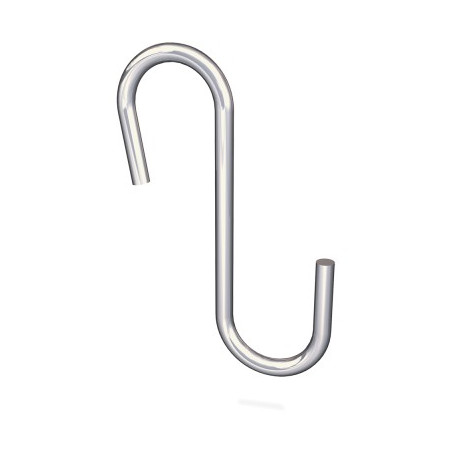 STAINLESS HOOK FOR WALL BAR