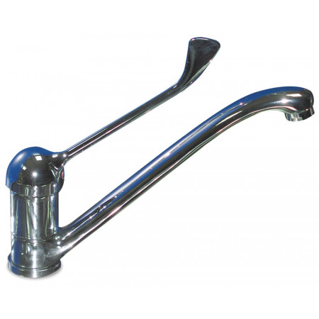 DOUBLE INLET ONE HANDLE TAP ELBOW FUNTIONING