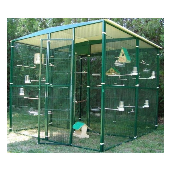 GARDEN AVIARY 4 M² BROKE IN THE MIDDLE